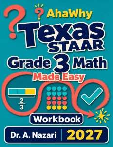 Texas STAAR Grade 3 Math Workbook